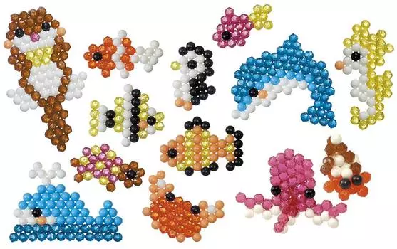 Тематический набор бусин Aquabeads Морские животные