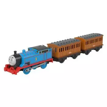 Thomas &amp; Friends Моторизированный паровозик "Томас с вагончиками Энни и Кларабель"