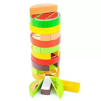 ТОМИК Настольная игра "Башня Фрукты"