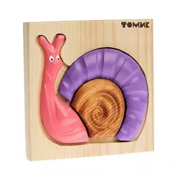 ТОМИК Пазлы-картинки "Улитка"