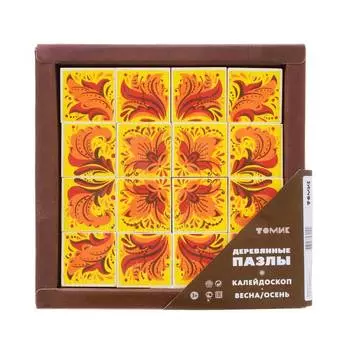 ТОМИК Пазлы "Калейдоскоп: весна, осень", 16 деталей