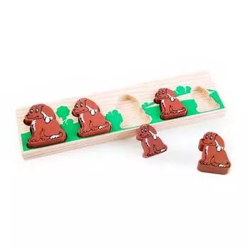 ТОМИК Рамка-вкладыш "Собачка больше - меньше"