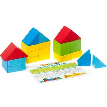 ТОМИК Счетный материал "Занимательная Геометрия", 26 деталей