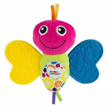 Tomy прорезыватель "Мини бабочка"