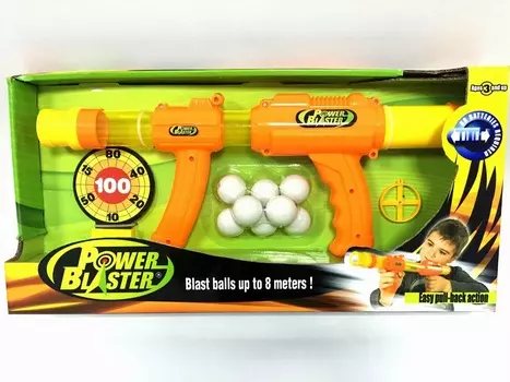 TOY TARGET "Power Blaster 22013" - бластер