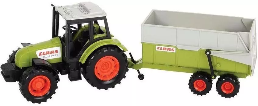 Трактор с прицепом Dickie Toys