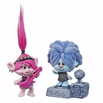Trolls 2 Игровой набор с двумя троллями в стиле Рок, Е8581/Е7955