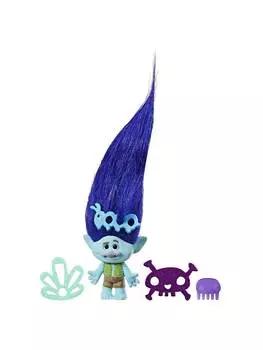 Trolls Игровой набор Hasbro с троллем с супер длинными поднимающимися волосами Branch