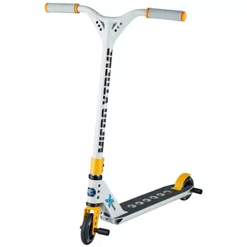 Трюковой самокат Micro MX Trixx 2.0, серо-желтый
