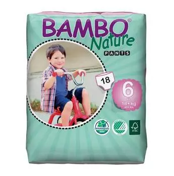 Трусики Bambo Nature XL Plus 18+ кг (18 шт)