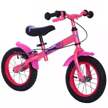 VELOLIDER Беговел 12 POWER, розовый 166605