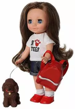 ВЕСНА "Кукла Ася 26 см - Приключения с Кудряшиком | В3558"