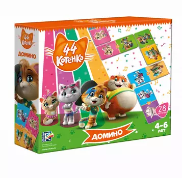 VLADI TOYS Домино 44 Котенка VT8055-06