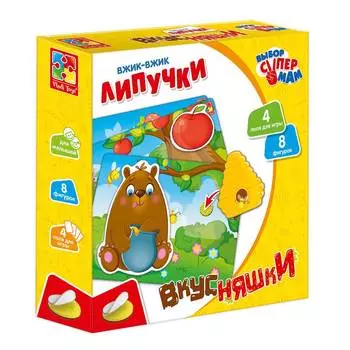 VLADI TOYS Игровой набор липучки "Вкусняшки" VT1302-18