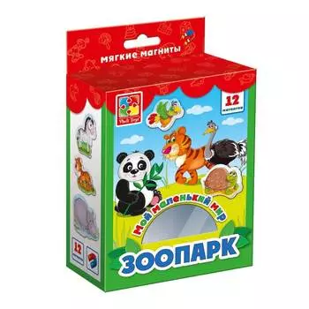 VLADI TOYS Магнитная игра VT3106-02 Мой маленький мир Зоопарк