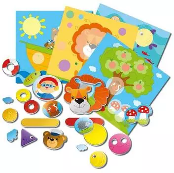 VLADI TOYS Набор "Веселые картинки на магнитах"