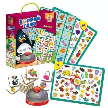 VLADI TOYS Настольная игра "Зоркий глаз"
