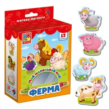 VLADI TOYS Развивающая игра "Мой маленький мир Ферма"