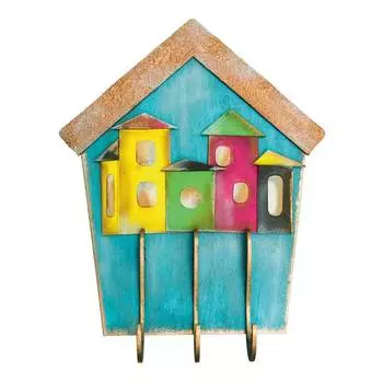 ВОЛШЕБНАЯ МАСТЕРСКАЯ Набор для творчества Ключница "Домики"