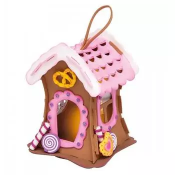 ВОЛШЕБНАЯ МАСТЕРСКАЯ Набор для творчества "Фонарик. Карамельный домик"