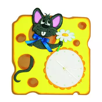 ВОЛШЕБНАЯ МАСТЕРСКАЯ "Часы Мышонок ЧФ-07"