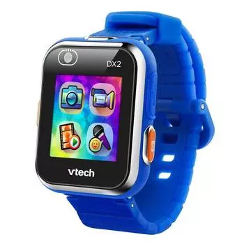 Vtech Детские наручные часы Kidizoom SmartWatch DX2, синие