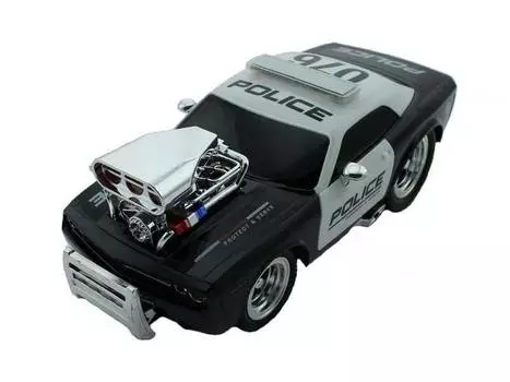 Wangfeng Радиоуправляемая полицейская машина из серии Muscle Сar с гоночным Мотор, 1/16, свет и звук