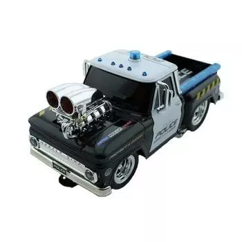 Wangfeng Радиоуправляемый полицейский пикап из серии Muscle Сar с гоночным мотором, 1/16, свет и звук