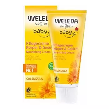 Weleda Детский крем с календулой, 75 мл