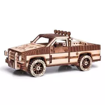 Wood Trick Механический 3D-пазл из дерева "Пикап WT-1500"