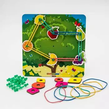 WoodlandToys Геоборд "Фруктовый рай"