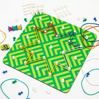 WOODLAND Геоборд «Узоры»