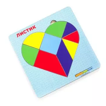 WoodlandToys Головоломка 2.0 Листик