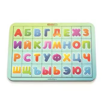 WoodlandToys Планшет "Изучаем буквы", 092205