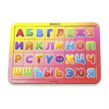 WoodlandToys Обучающий планшет "Изучаем буквы" 092206