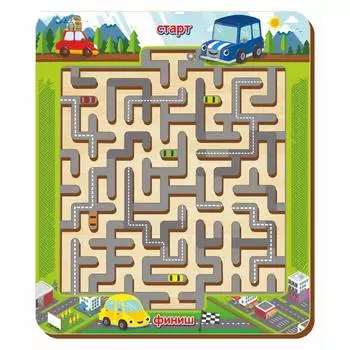 WoodlandToys Лабиринт с шариками большой