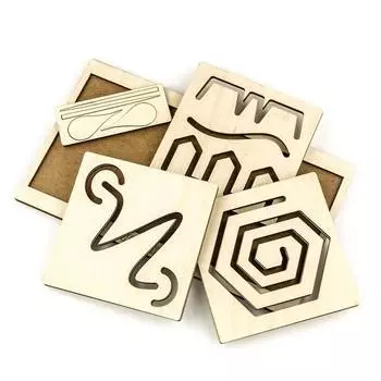 WoodlandToys Межполушарная доска Шестиугольник