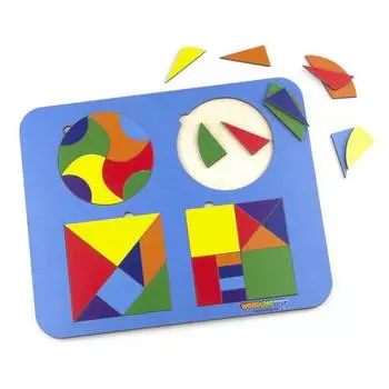 WoodlandToys Набор головоломок, 4 шт.