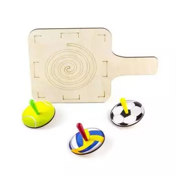 WoodlandToys Настольная игра "Волчок - Спорт", 136105w
