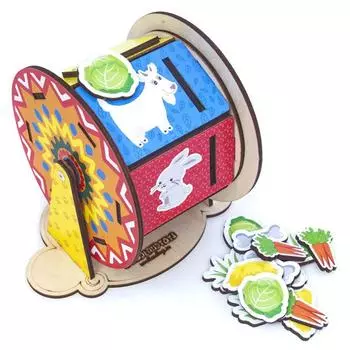 WOODLAND Обучающий набор Барабан-ферма