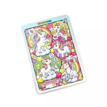 WoodlandToys Пазл-головоломка Единорожки