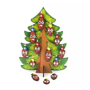 WoodlandToys Сортер-дерево Ёлочка