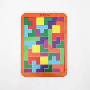 WoodlandToys Логическая игра Тетрис большой, классика 065101