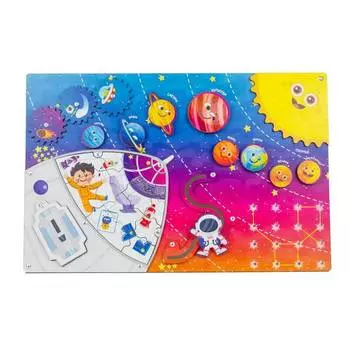 WoodlandToys Бизиборд "Космос" 112303