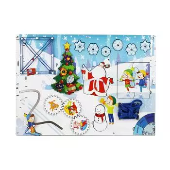 WoodlandToys Бизиборд "Зима"