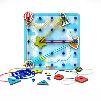 WoodlandToys Геоборд "Для мальчиков"