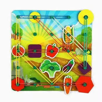 WoodLandToys Геоборд "Сад-огород"