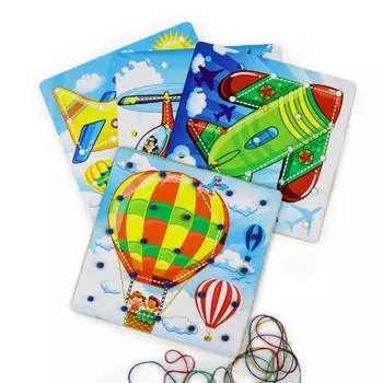 WoodlandToys Геоборд «Воздушный транспорт»