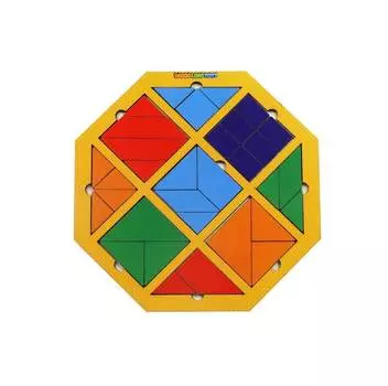 WoodlandToys Головоломка Калейдоскоп. Листопад