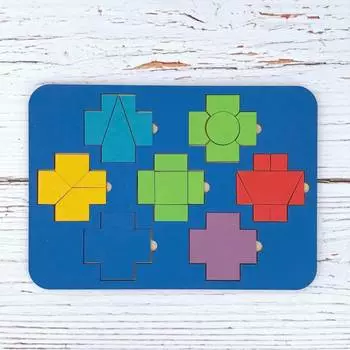 WoodlandToys Головоломка "Чудо крестики", уровень 2, 083102